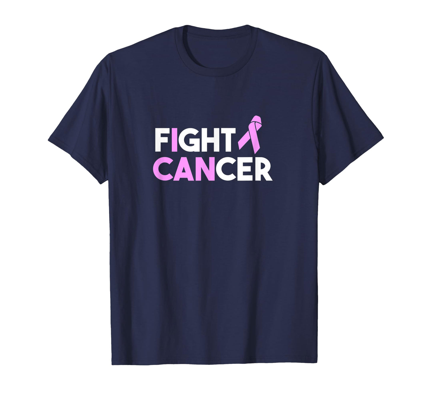 I Can Fight Breast Cancer Awareness Month 202 Pink T-Shirt