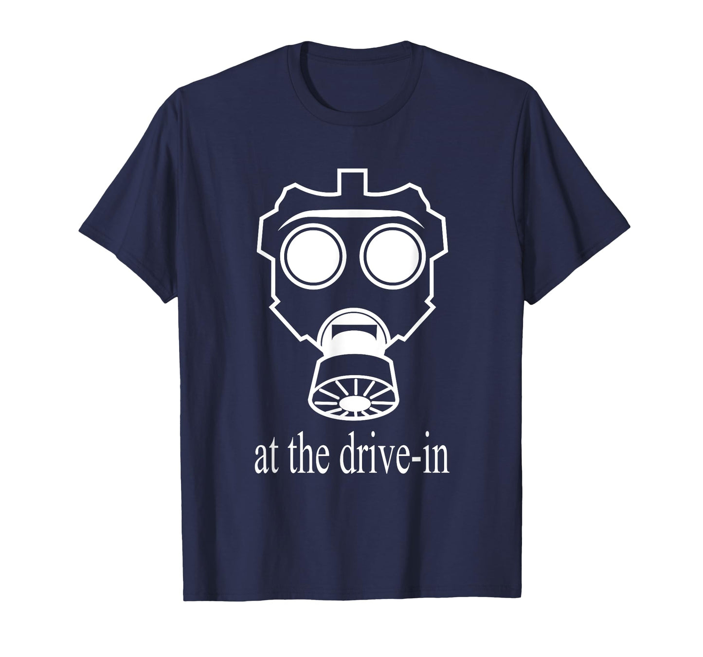 At The Drive In Gasmask Men Women T-Shirt