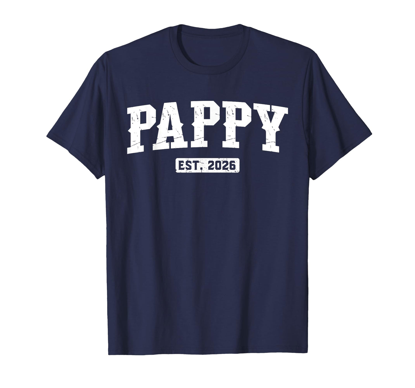 Promoted To Pappy Est 2026 New grandpa 2026 Soon To Be Papa T-Shirt