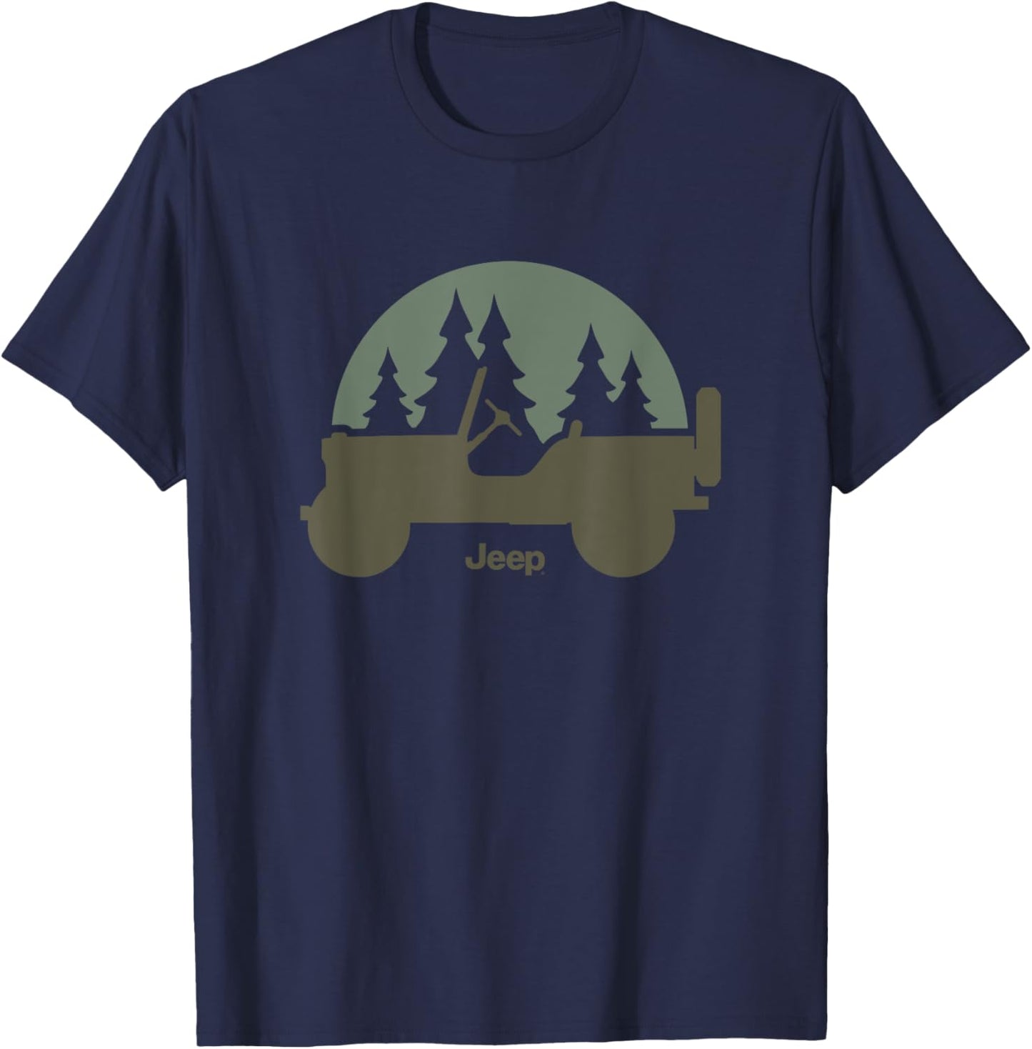 Jeep Willys Trees T-Shirt