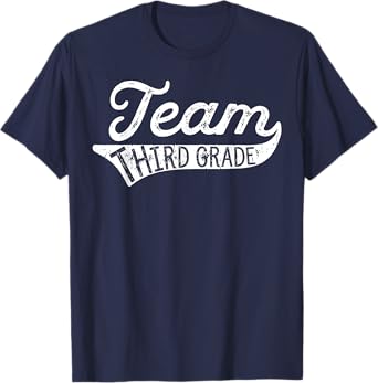 Team Third Grade - Student Teacher Back to School T-Shirt