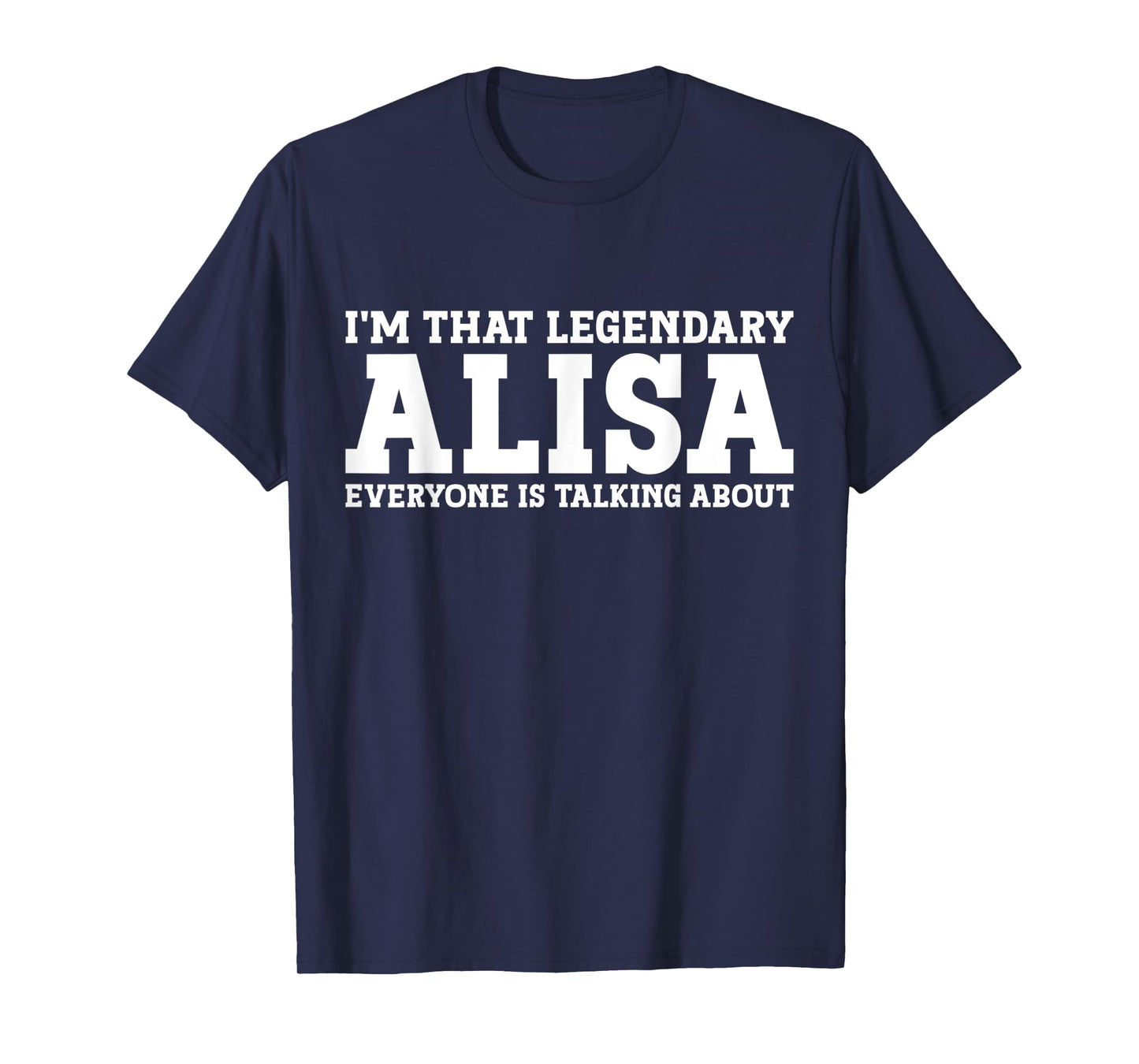 Alisa Personal Name Women Girl Funny Alisa T-Shirt