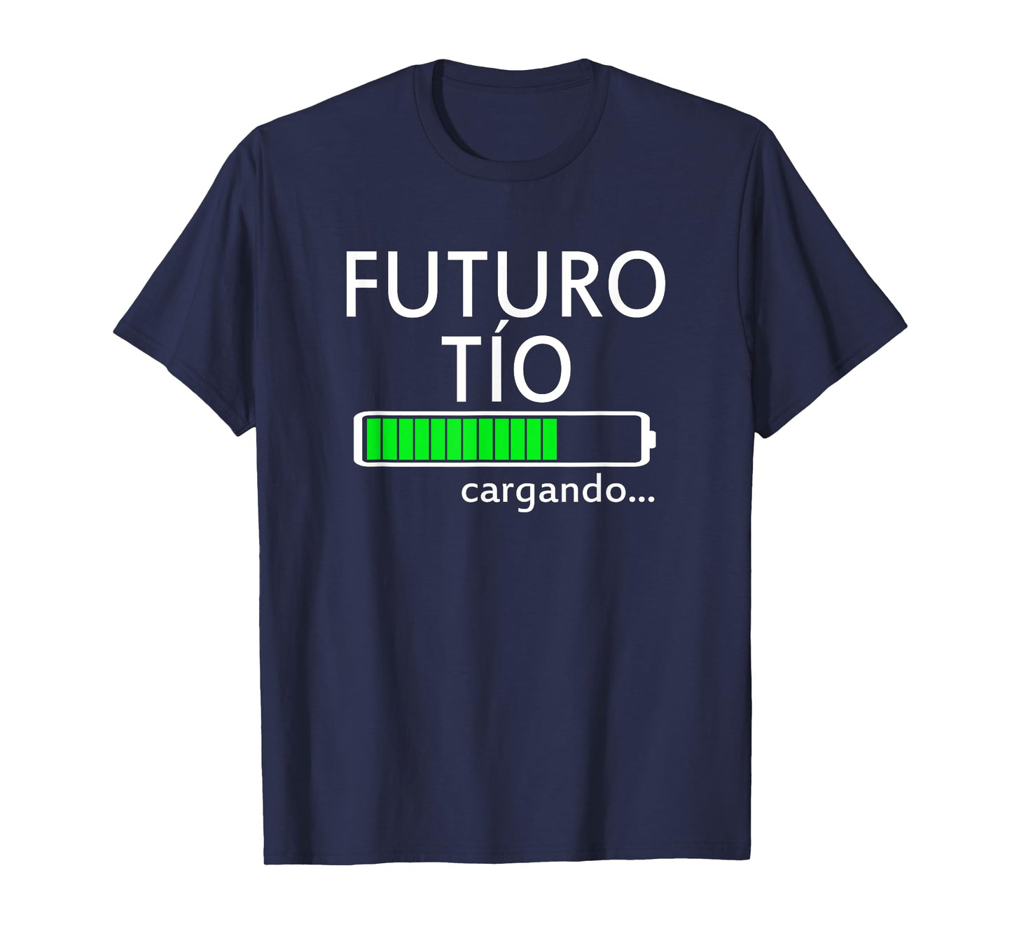 Futuro Tio Cargando Spanish Uncle Pregnancy Announcement T-Shirt