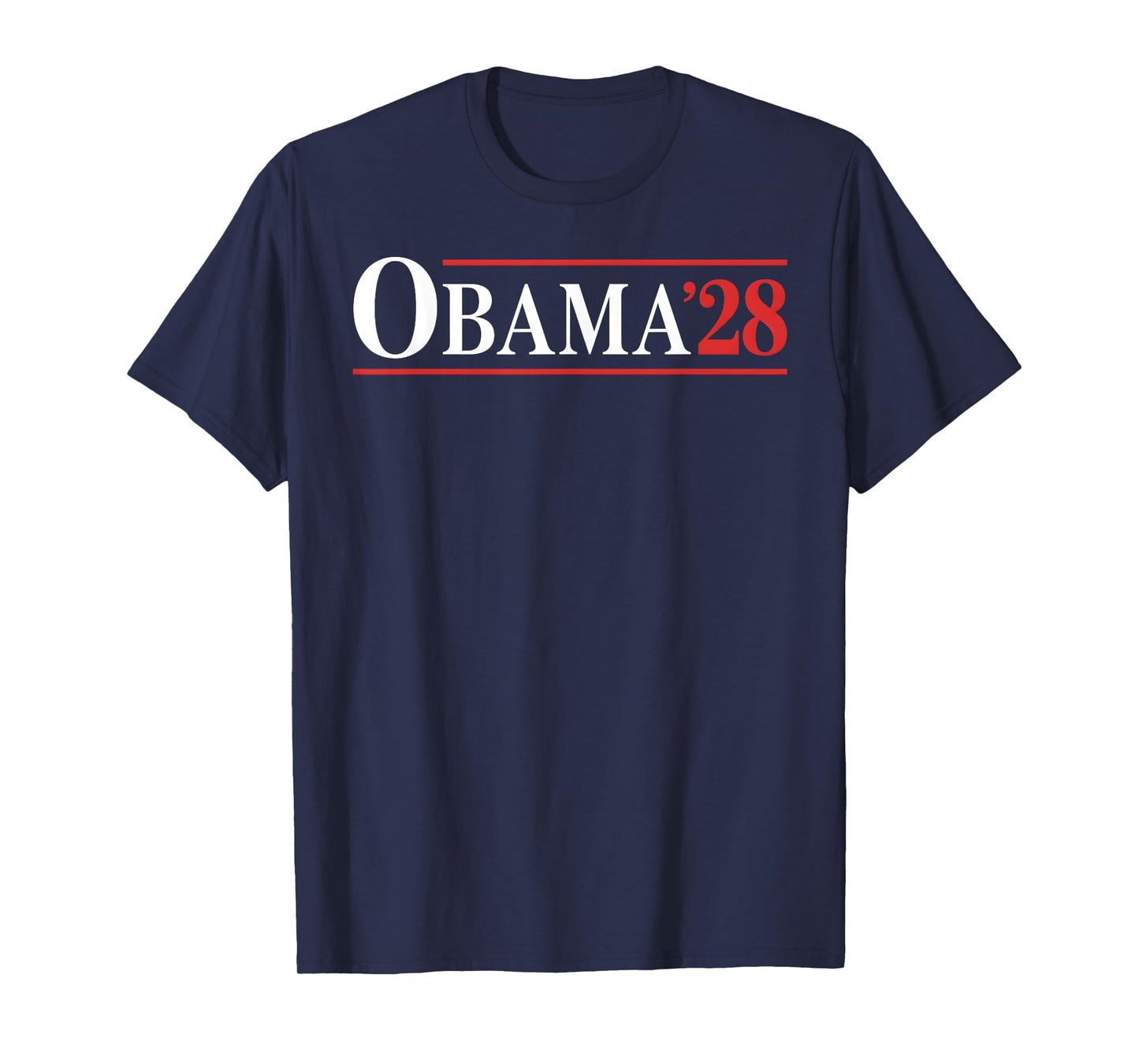Obama Vintage Retro Patriotic 2028 Political Protest Rally T-Shirt