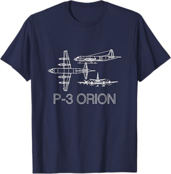 P3 Orion Navy Aircraft Crew T-Shirt