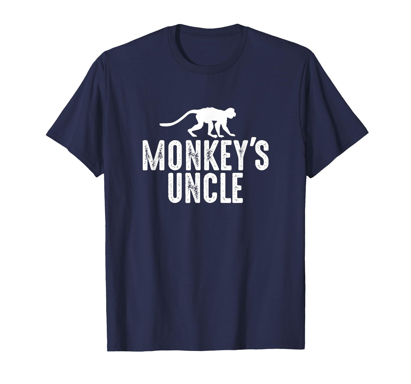 Monkey's Uncle - Funny Monkey Lover Gift Jungle Animal Lover T-Shirt