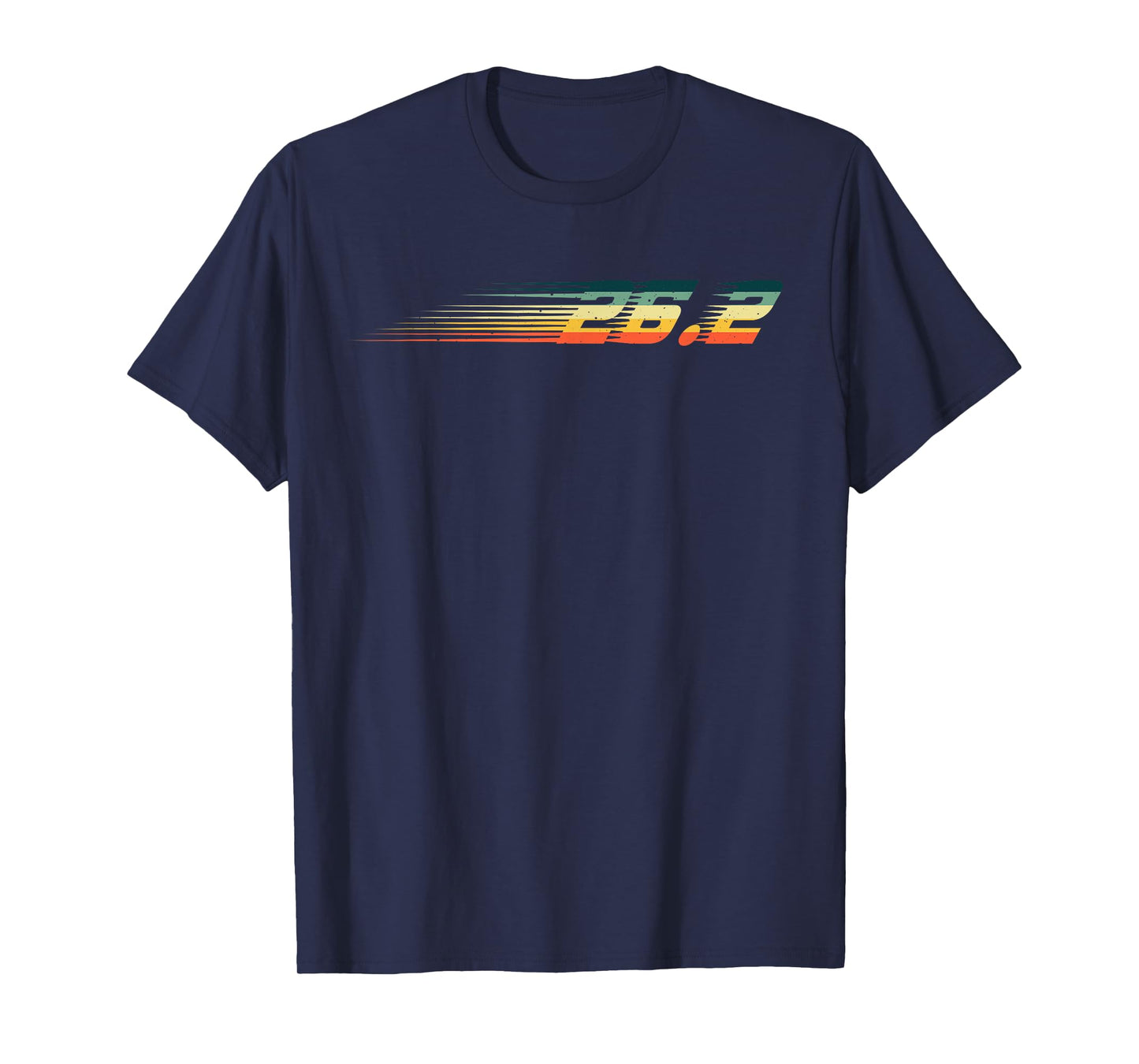 Vintage Marathon Art Men Women Marathoner 26.2 Miles Runner T-Shirt