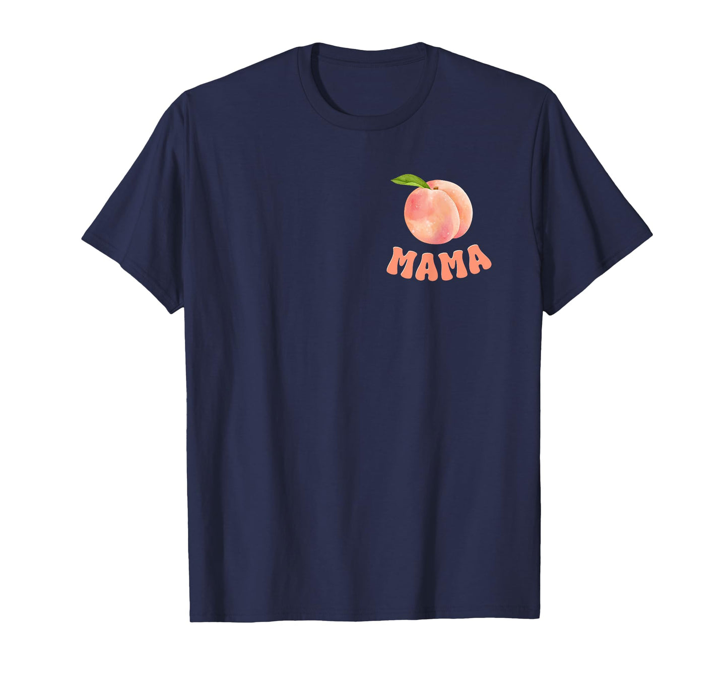 Mama Sweet One Peach 1st Birthday Family Party Mom and Dad T-Shirt