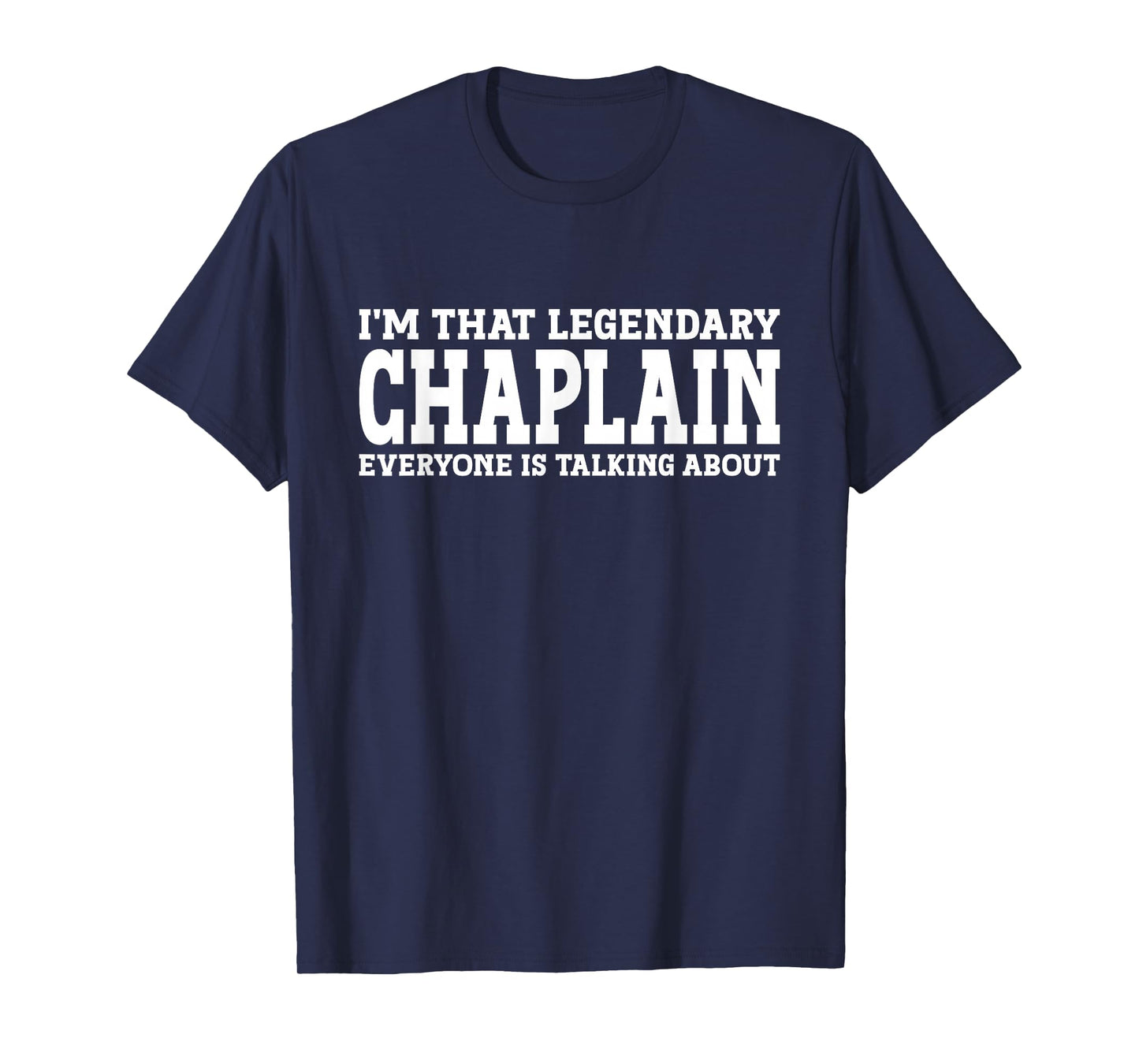 Chaplain Job Title Employee Funny Worker Profession Chaplain T-Shirt