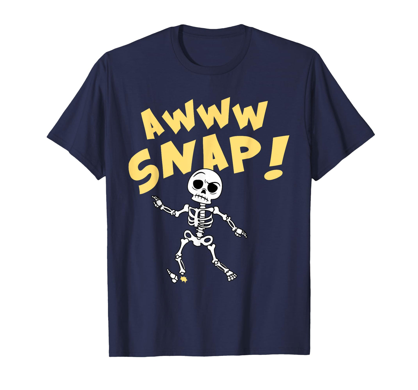 Funny Broken Bone Foot Skeleton Surgery Gift Men Women Kids T-Shirt