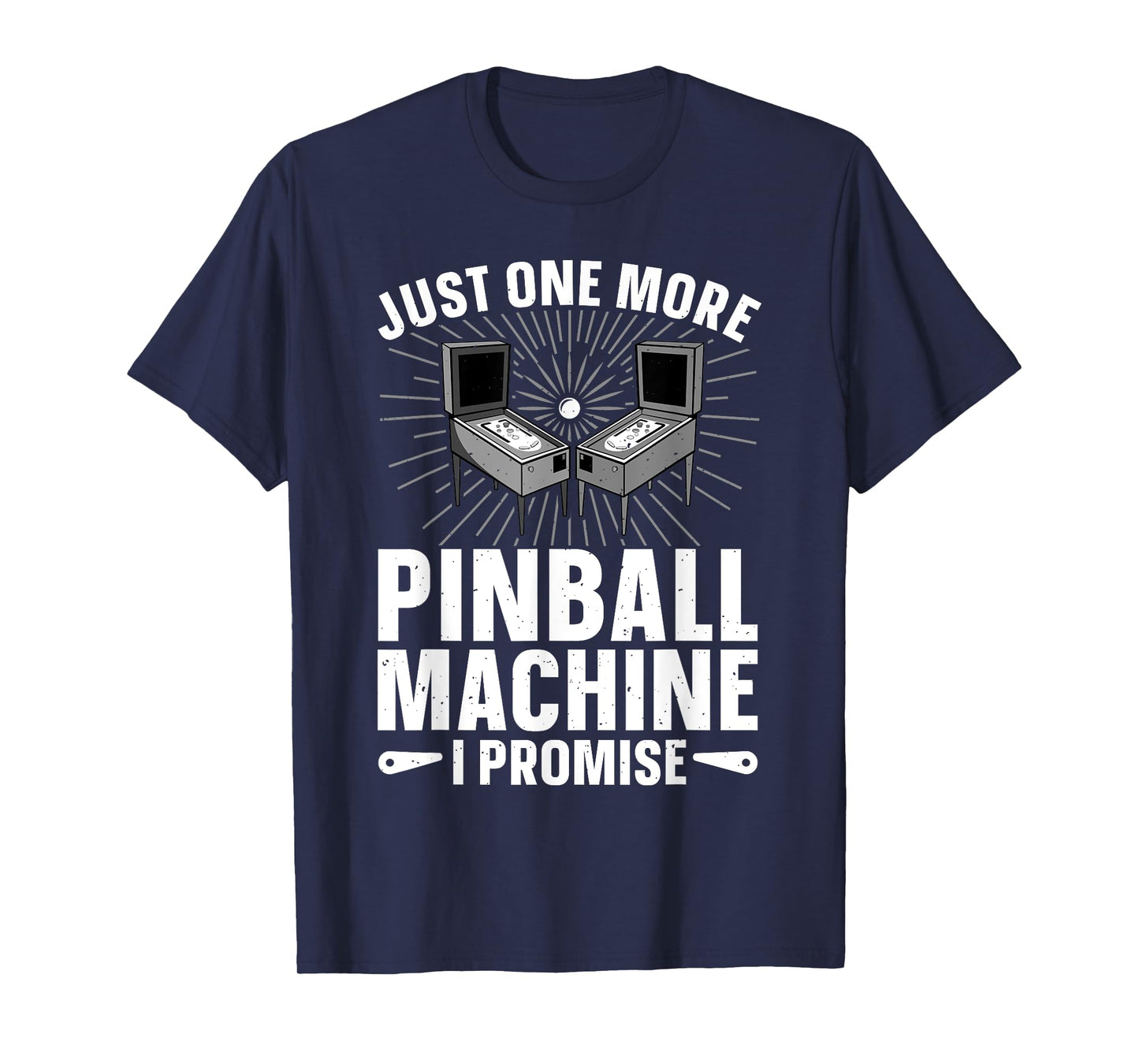 Funny Pinball Art for Men Women Pinball Lover Arcade Pinball T-Shirt