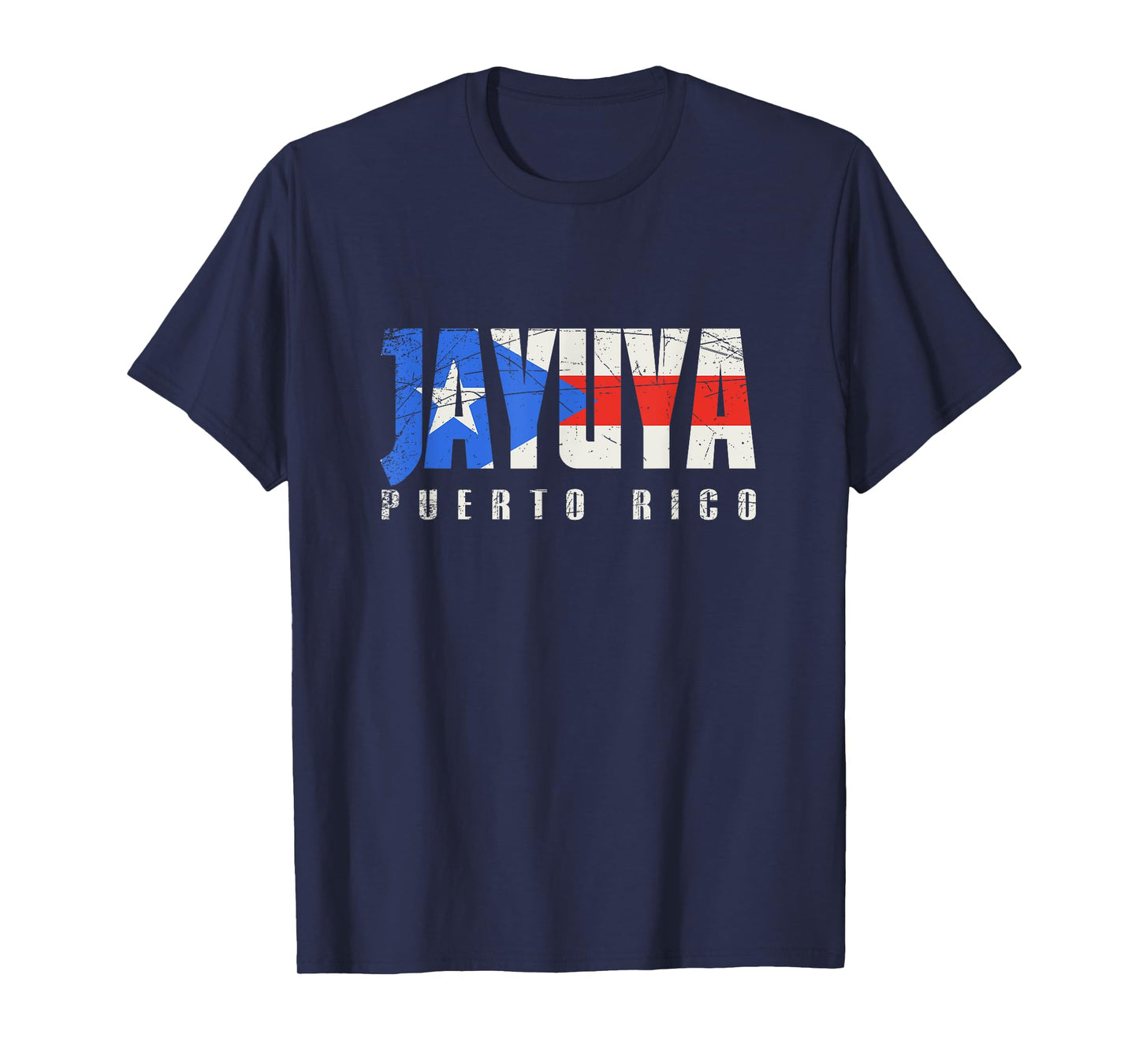 Jayuya Puerto Rico, Puerto Rican flag T-Shirt