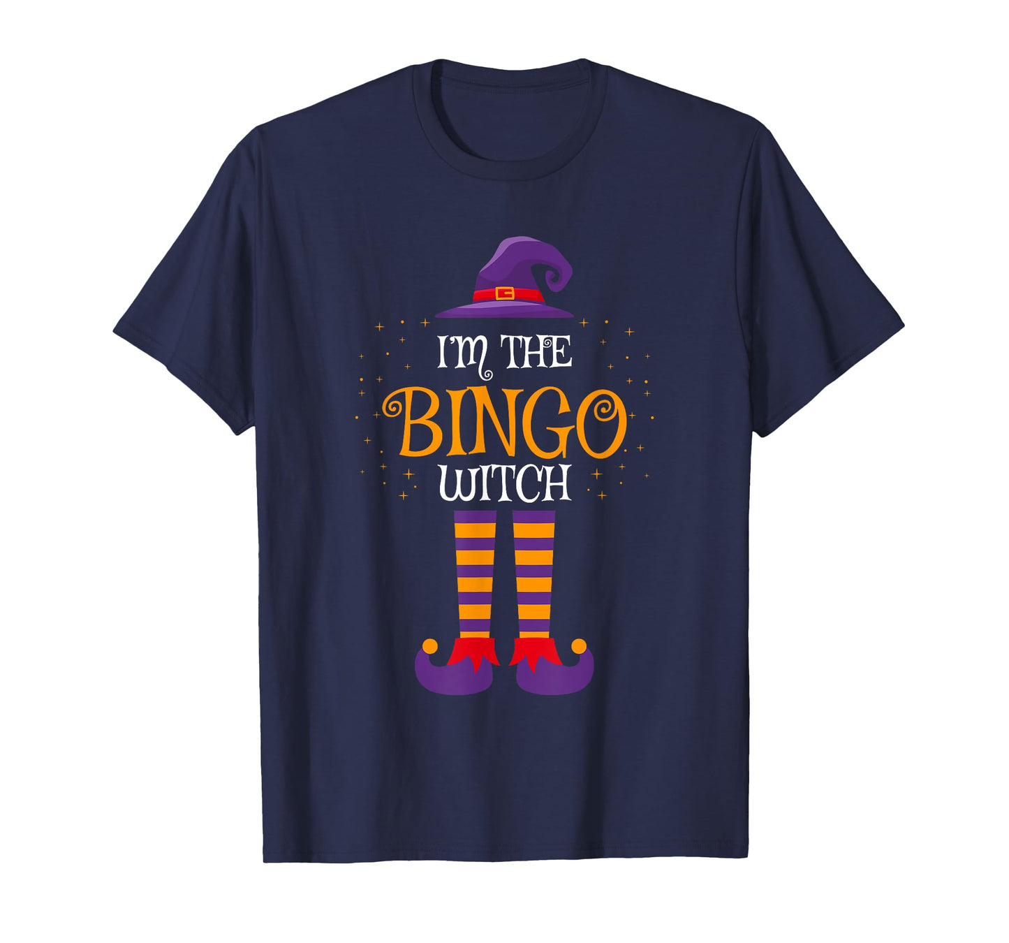 I’m The Bingo Witch Halloween Family Matching Group Costume T-Shirt