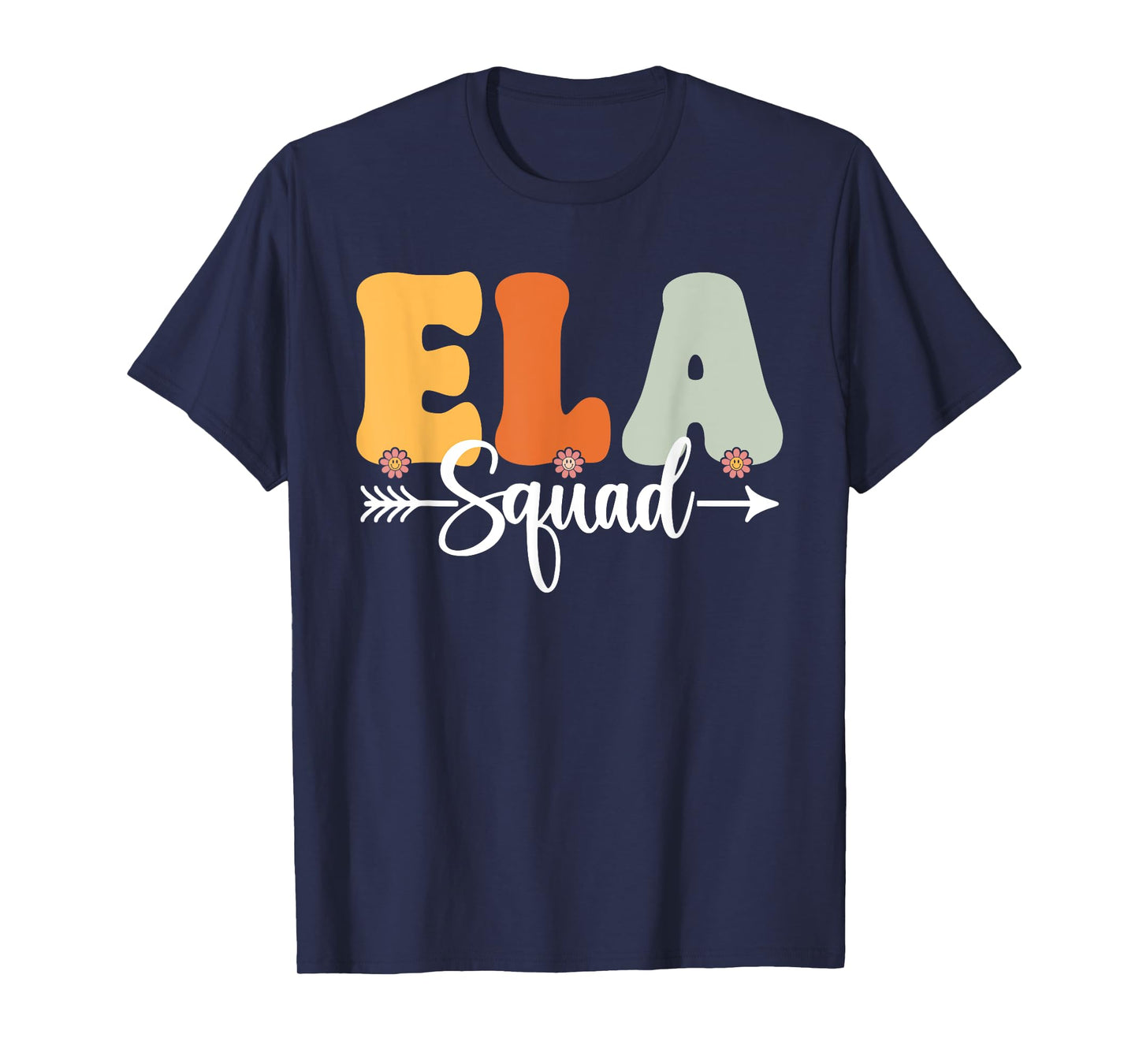 ELA Squad Back To School Teachers Students ELA Crew T-Shirt