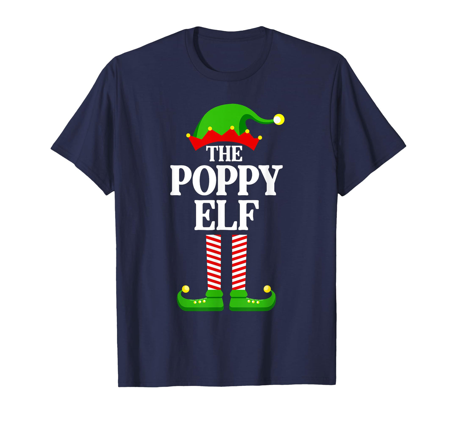 Poppy Elf Family Matching Group Funny Christmas T-Shirt