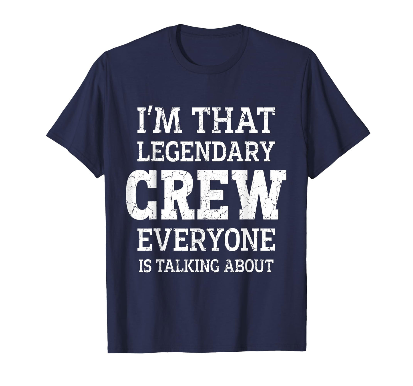 Crew Personal Name Funny Saying Crew First Name T-Shirt