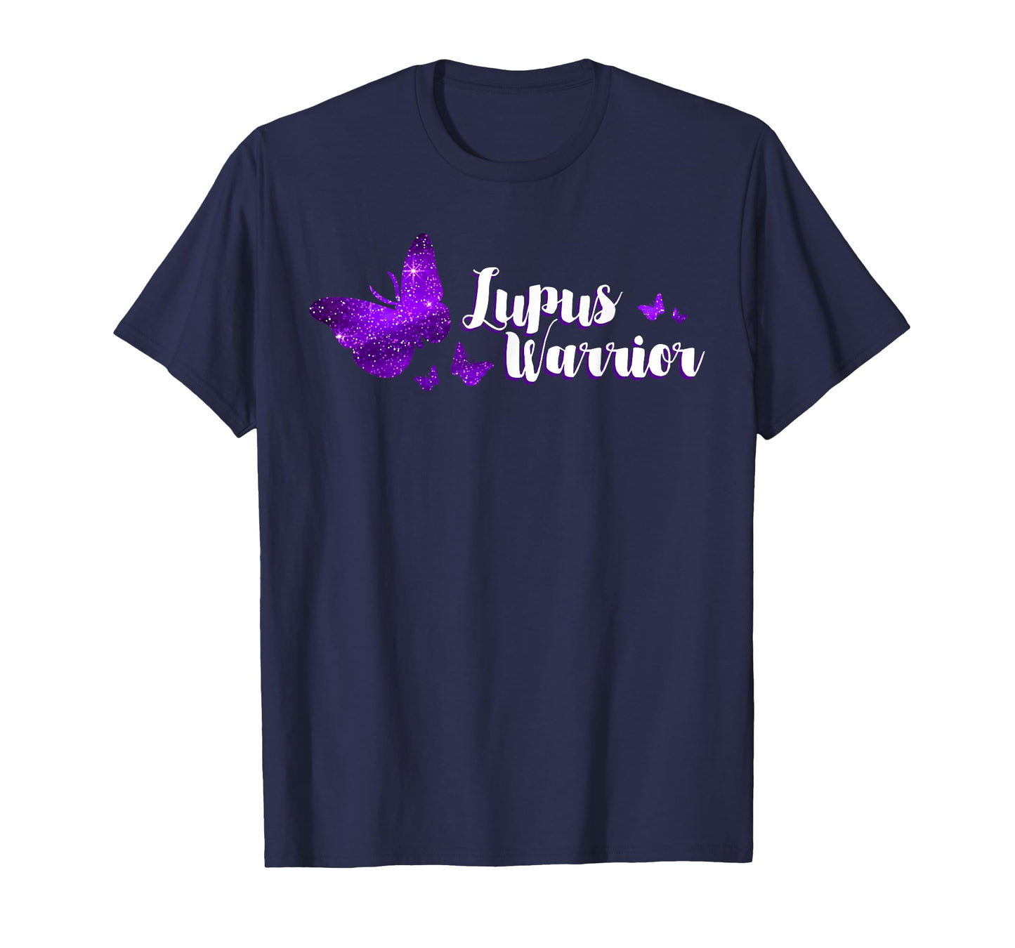 Lupus Warrior Purple Ribbon Autoantibodies Immune System T-Shirt