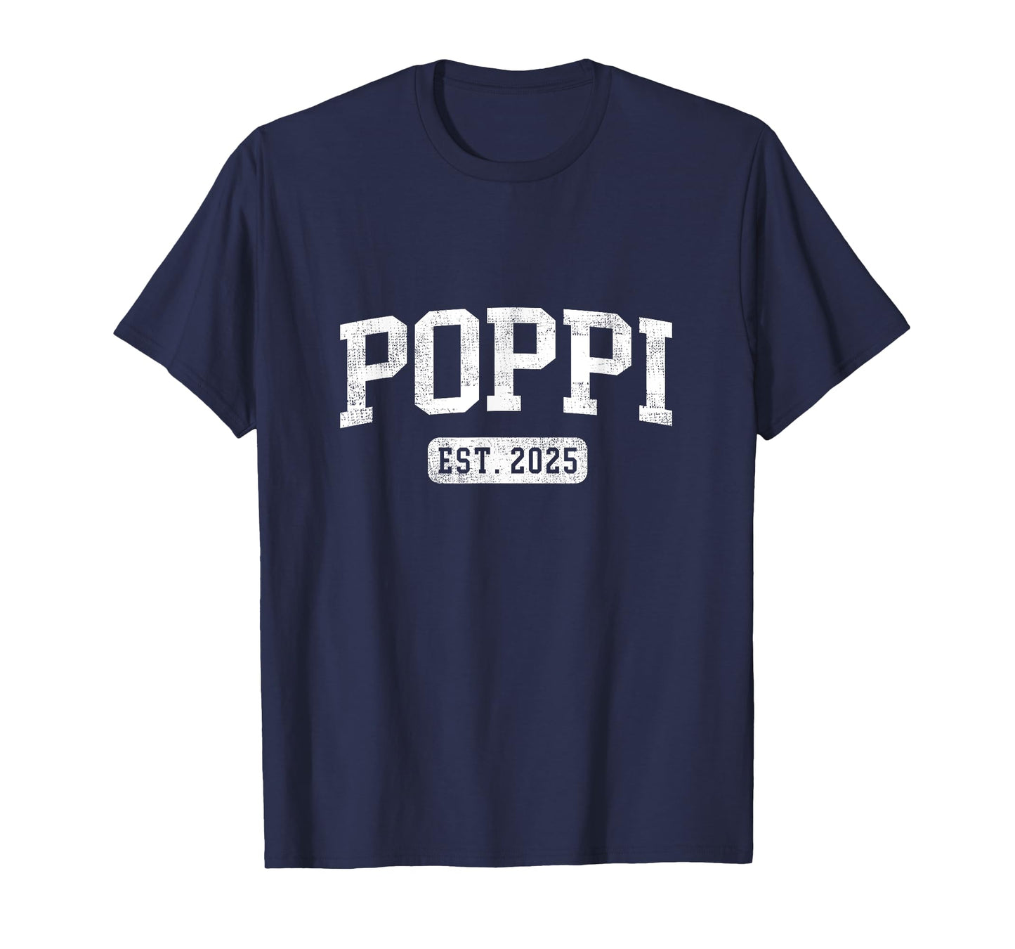 First Time Poppi 2025 Pregnancy Reveal Black Unisex-Adults Modern T-Shirt