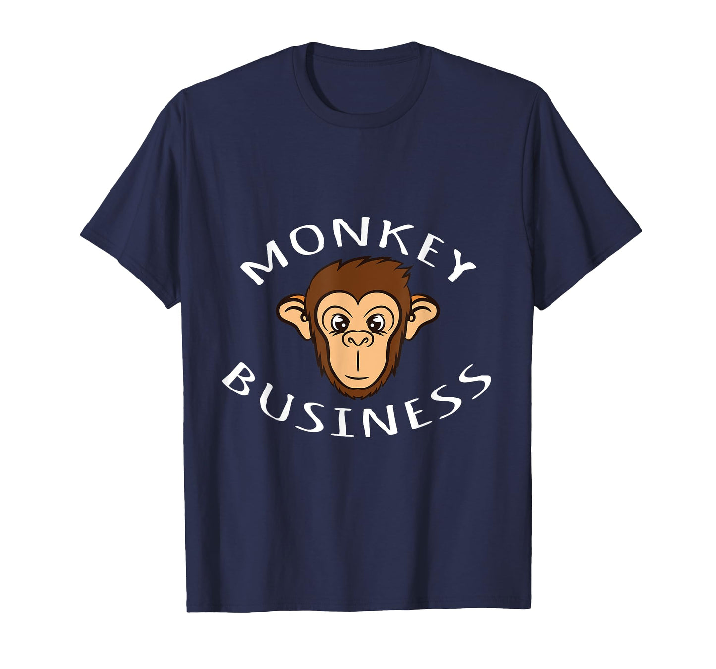 Clever Business Monkey Design T-Shirt