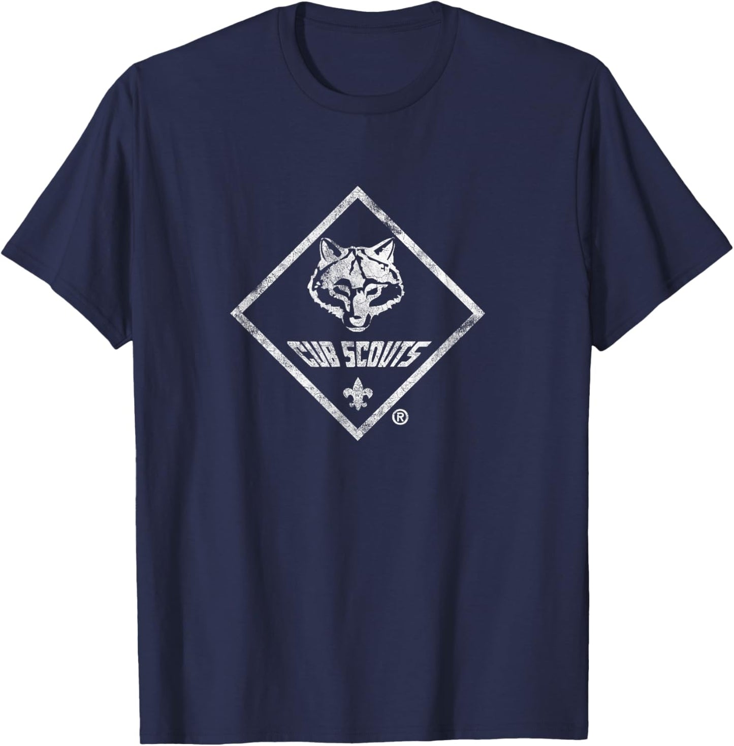 Cub Scouting (White Distressed) T-Shirt