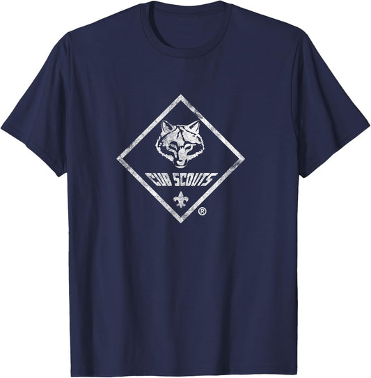 Cub Scouting (White Distressed) T-Shirt