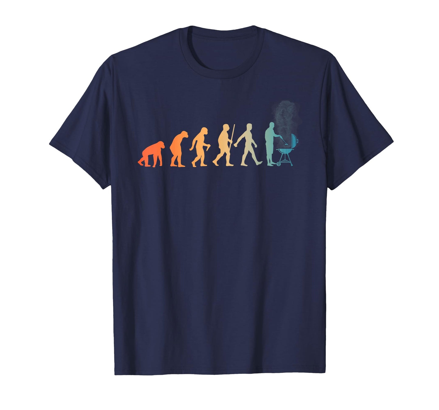 Cool BBQ Grilling Design For Men Women Barbecue Meat Smoker T-Shirt
