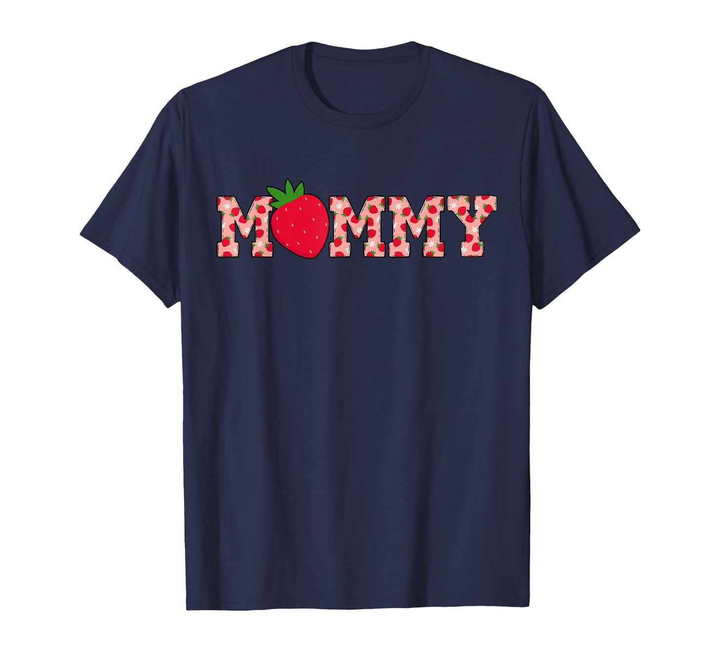 Mommy Berry Sweet Cute Strawberry Birthday Matching Family T-Shirt