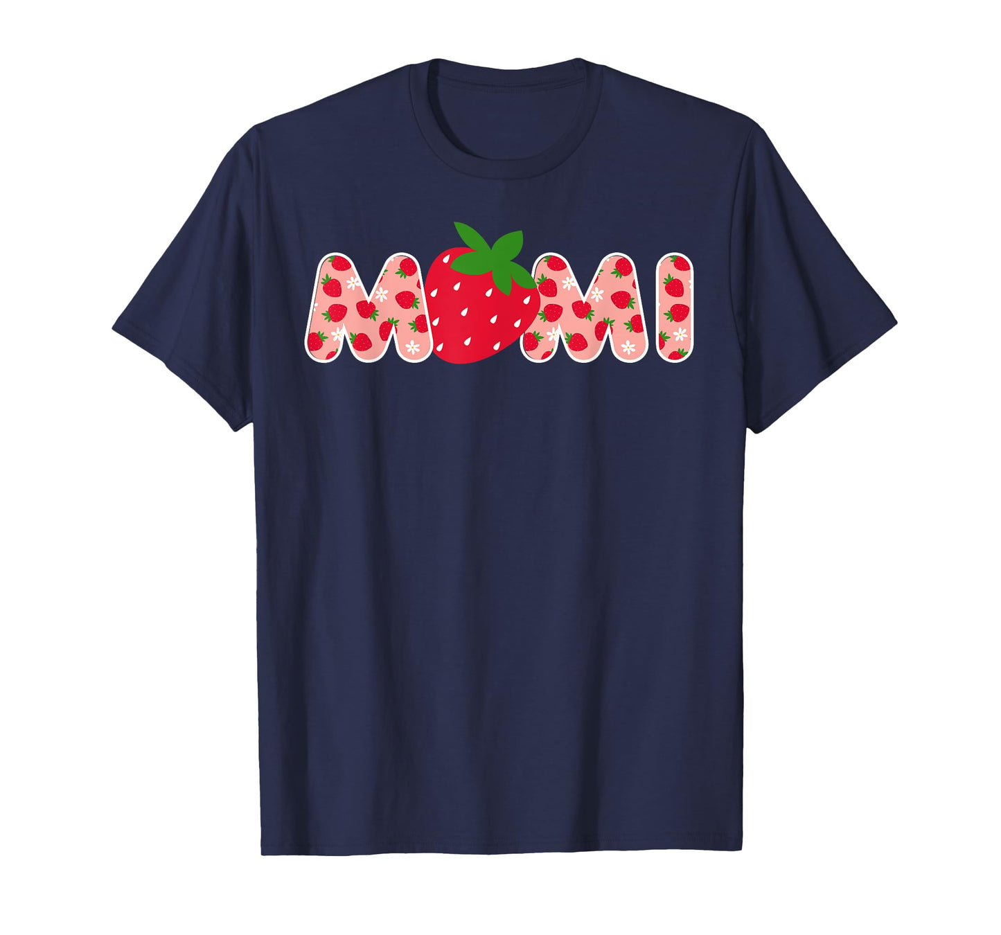 Mimi Strawberry First Birthday Funny Strawberry T-Shirt