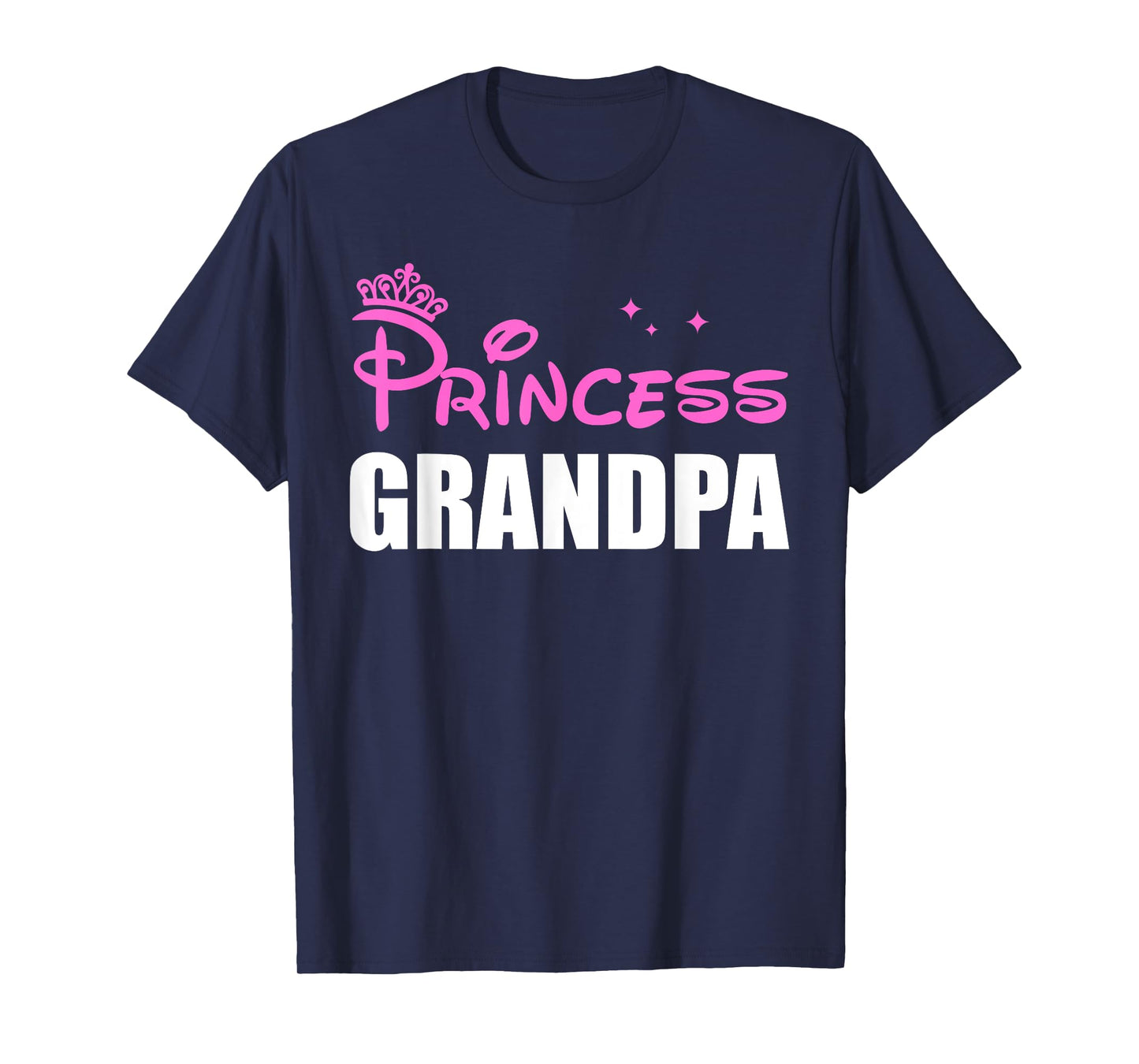 Granddaughter Fathers Day, Granddaughter Princess Grandpa T-Shirt