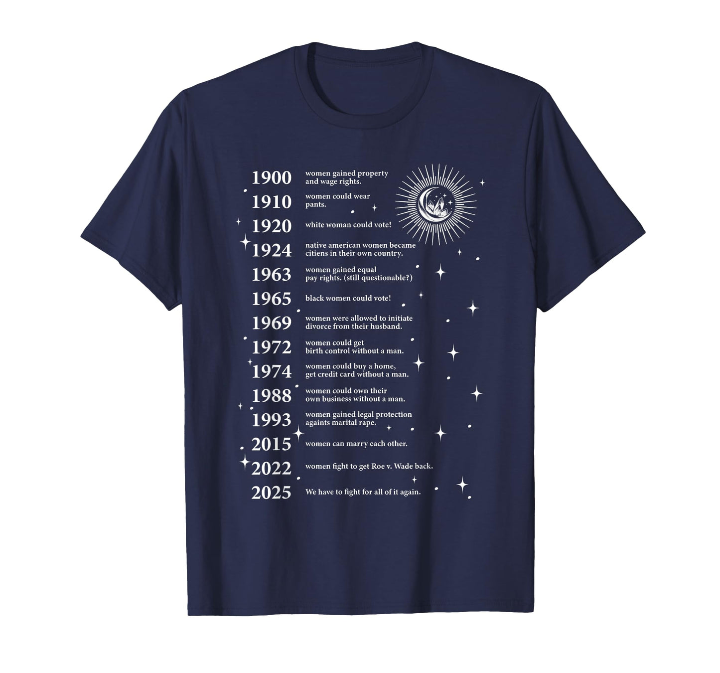 Feminist Witch Retro They Didn't Burn Witches Women Feminism T-Shirt