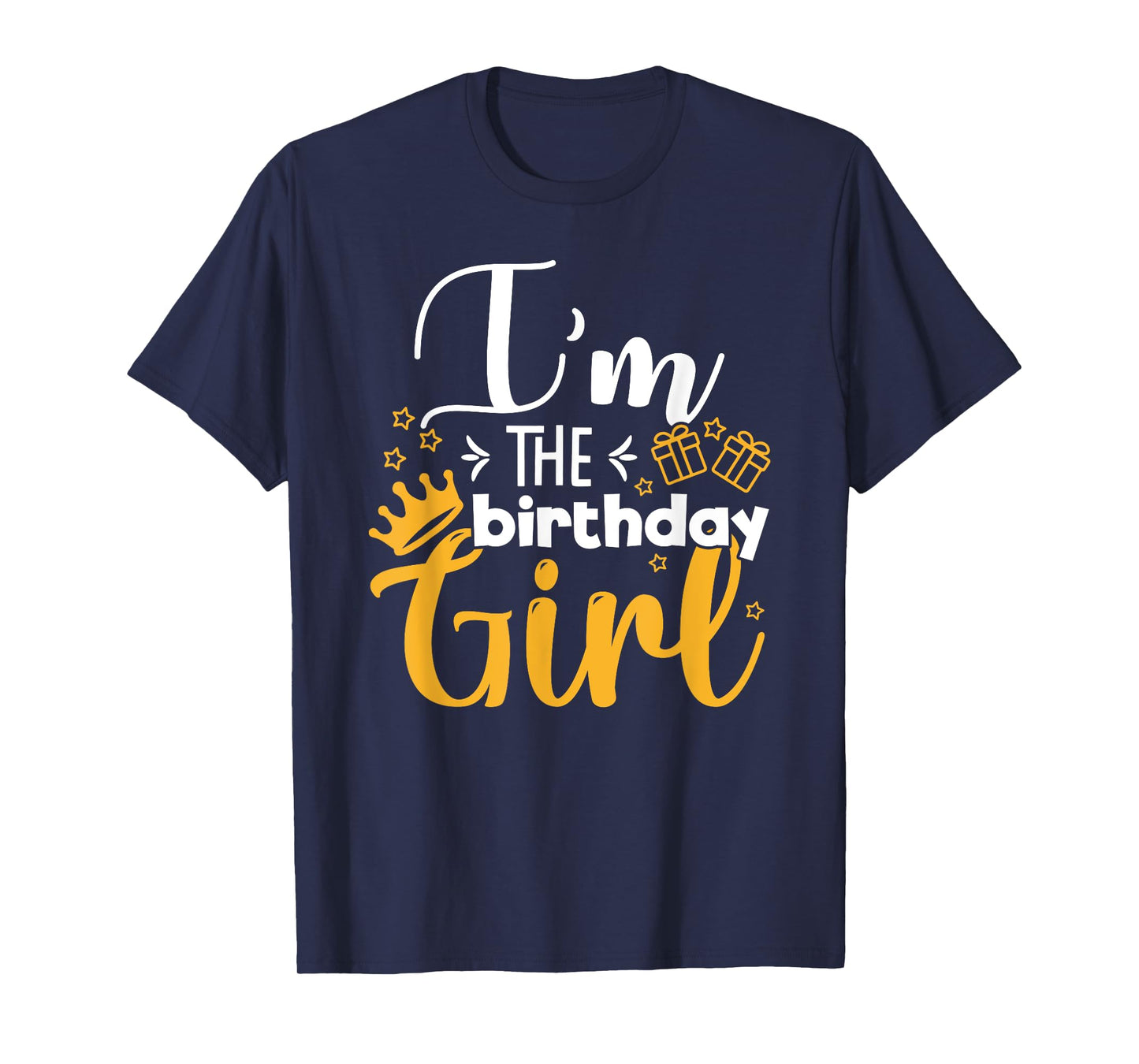 I'm Of The Birthday Girl Funny Party Crew Group Friends T-Shirt