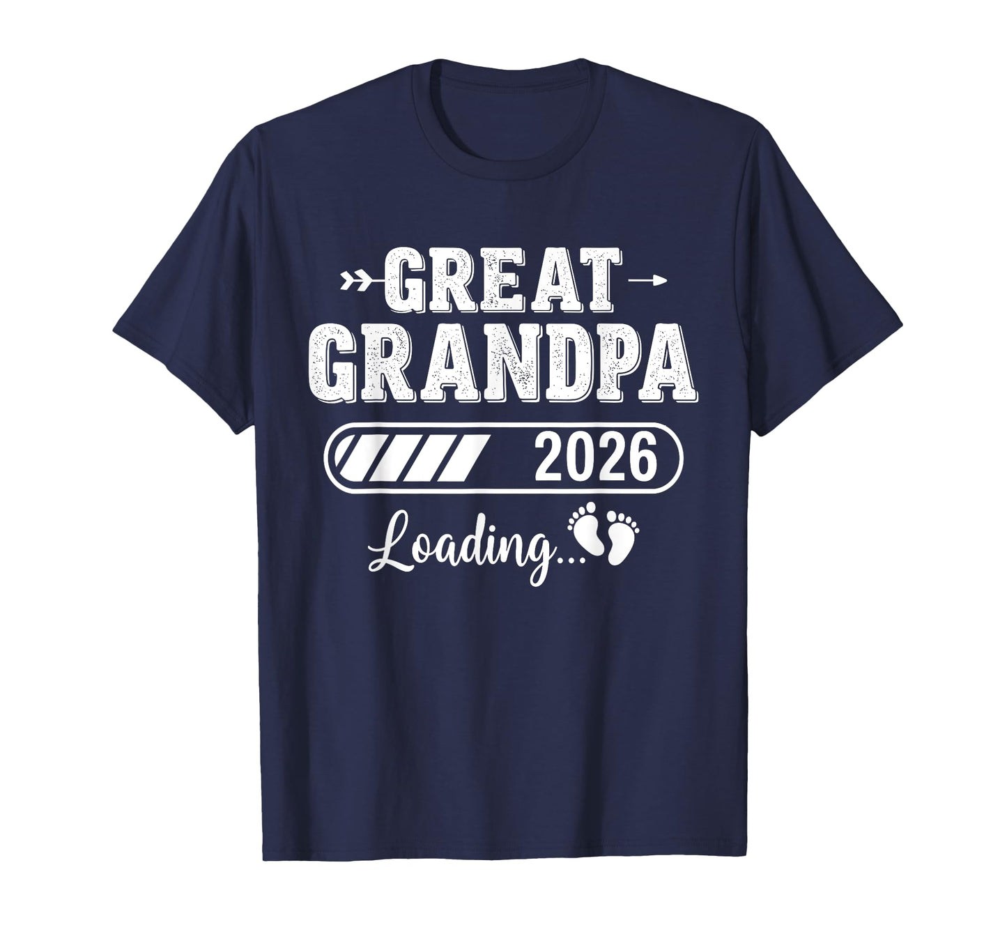 Great Grandpa 2026 Loading T-Shirt