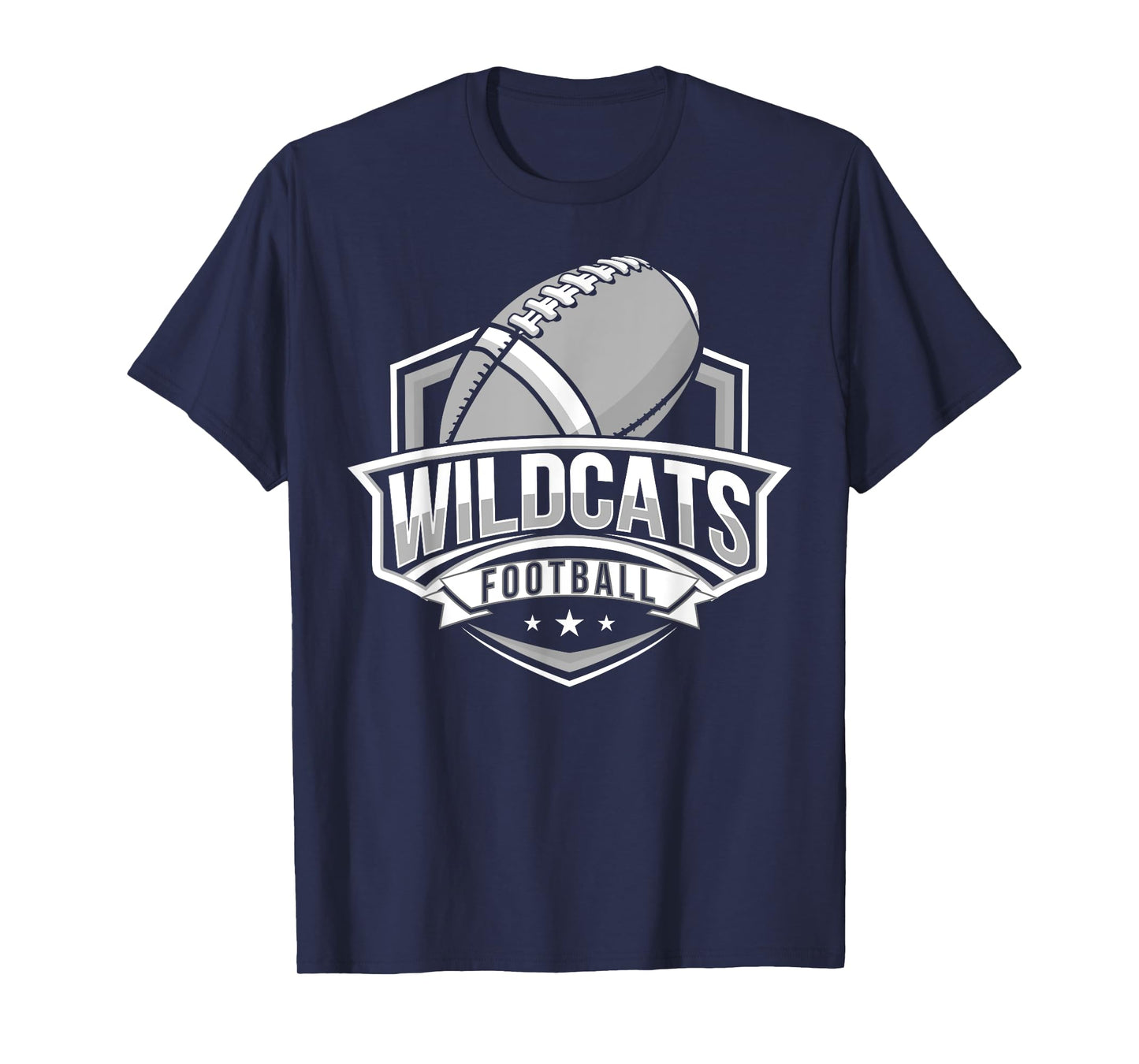 Wildcats Game Day Football Mascot Roar With Pride! T-Shirt