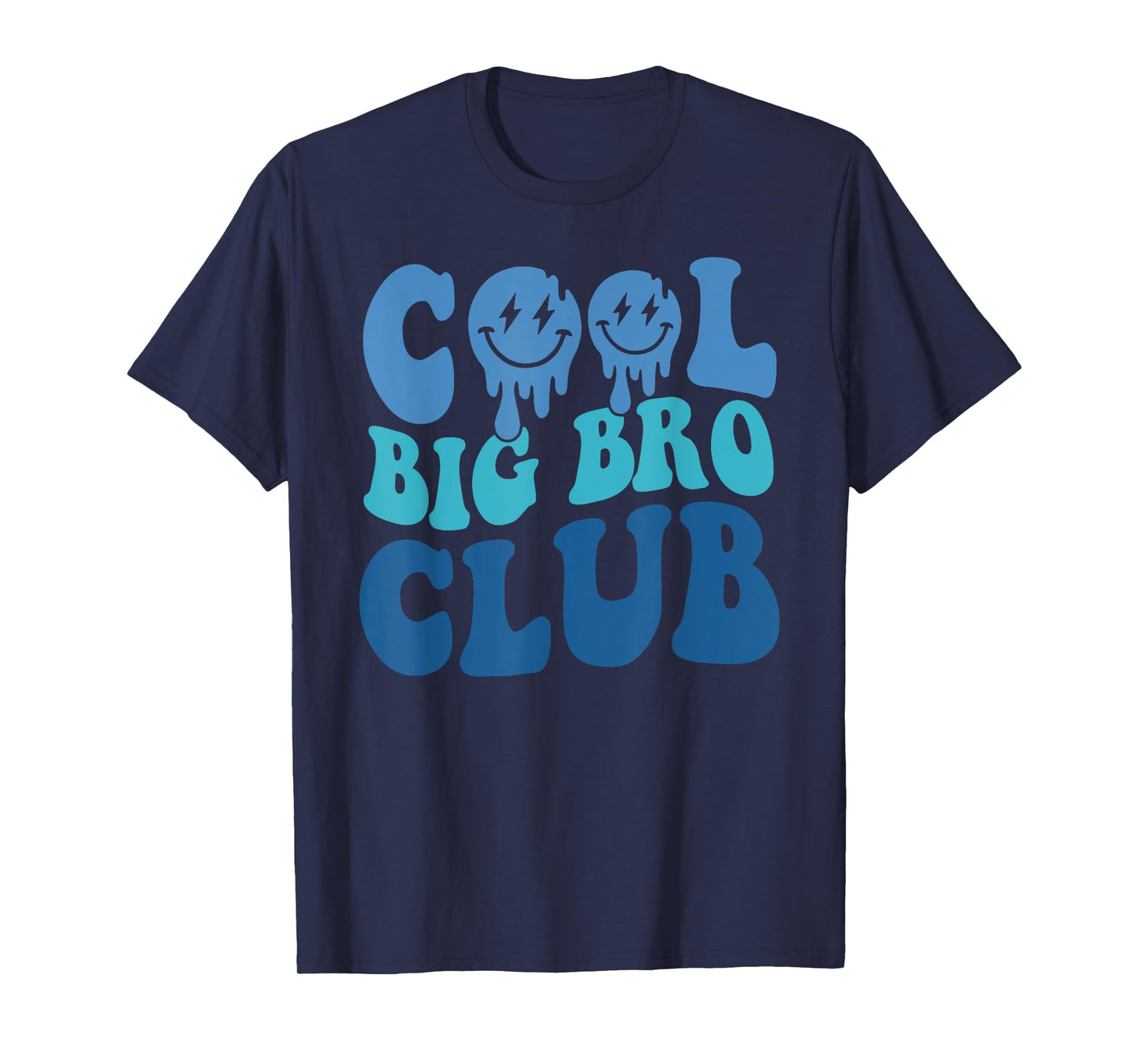 Cool Big Bro Club Retro Brother Matching Family T-Shirt