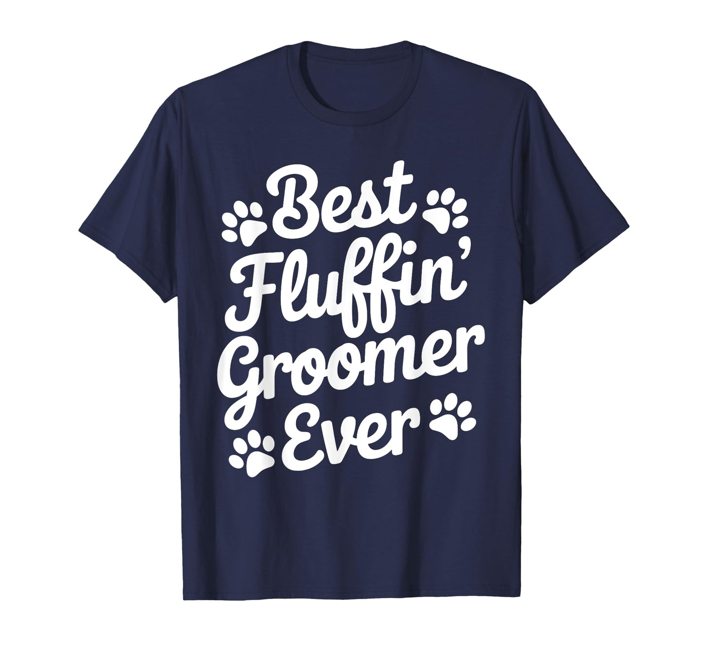 Cool Dog Groomer Art for Men Women Dog Grooming Pet Groomers T-Shirt