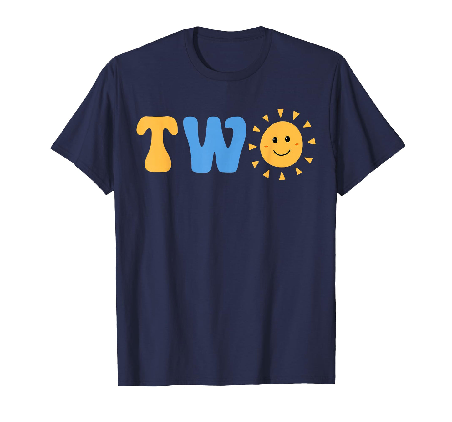 Two 2 Years Old Birthday Boy Girl Second Trip Around The Sun T-Shirt