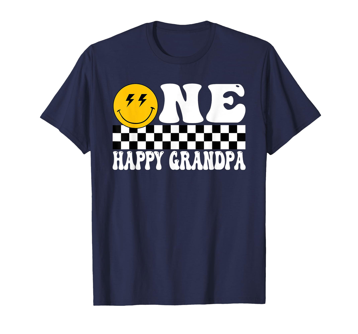 One Happy Dude Grandpa 1st Birthday Family Matching Party T-Shirt