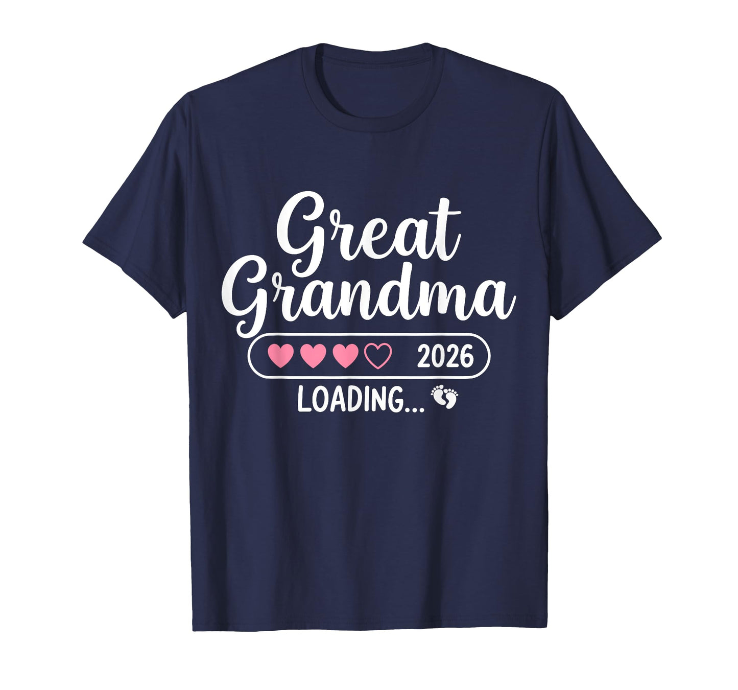 Great Grandma 2026 Loading T-Shirt