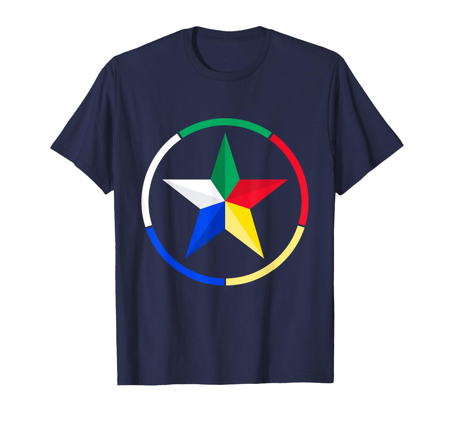 Druze Star,Druze Flag,Druze Symbol,As Suwayda,Syria,Lebanon. T-Shirt