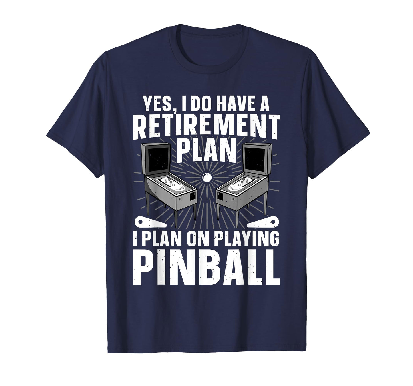 Funny Pinball Art for Men Women Arcade Pinball Machine Lover T-Shirt