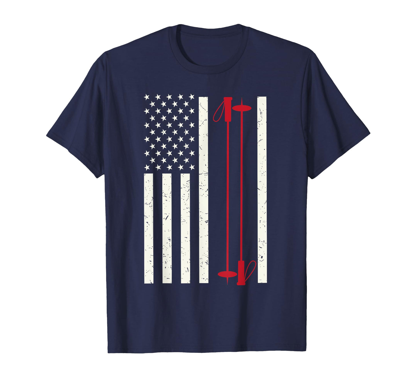 Cool Skiing Art For Men Women Skiing Themed Ski Lover Skier T-Shirt