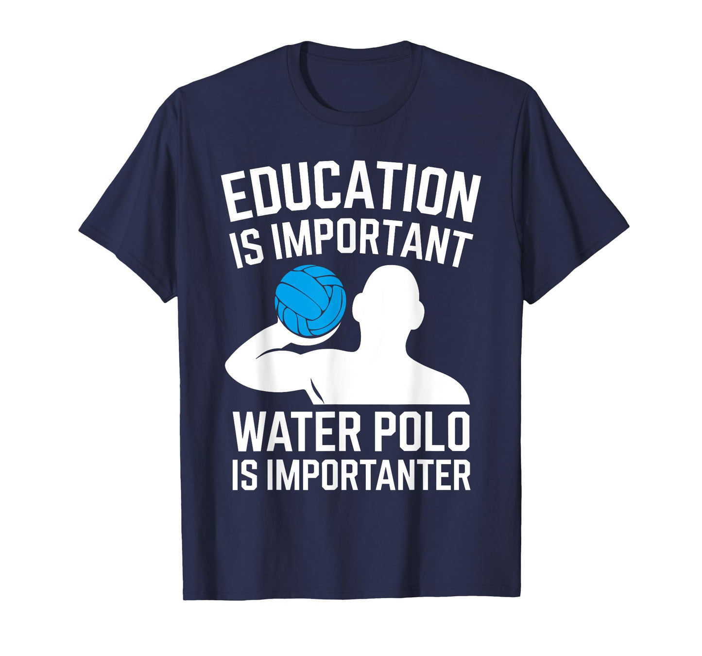 Funny Water Polo Art for Men Women Gag Water Polo Player T-Shirt