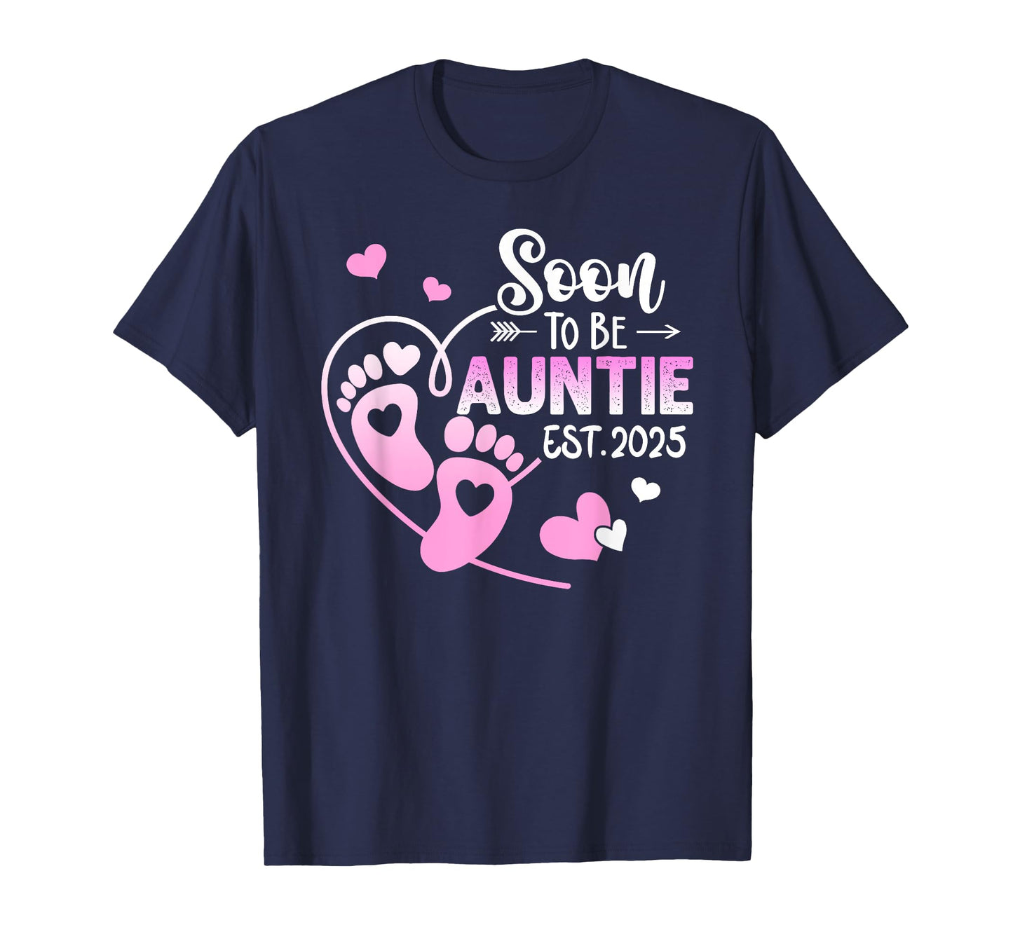 Coming Soon 2025 Soon To Be Auntie est. 2025 T-Shirt
