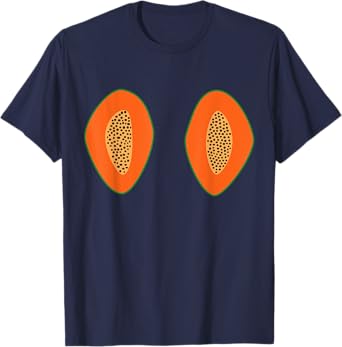 Papaya Boobs Funny Fruit Summer T-Shirt T-Shirt