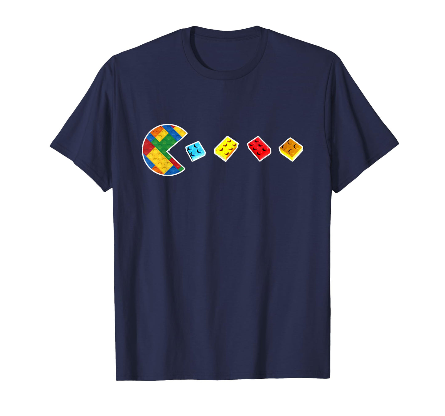Funny Building Blocks Gamer Master Builder Brick Lover Kids T-Shirt