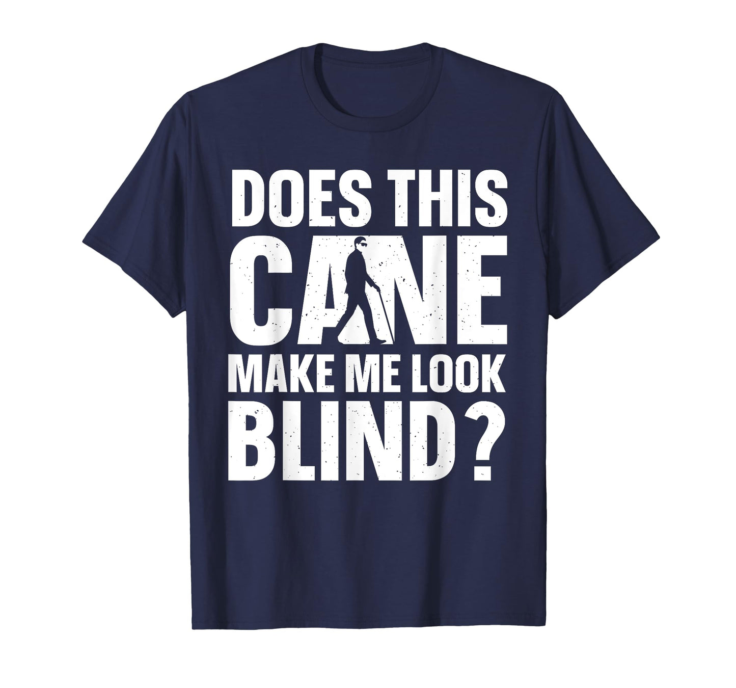 Blind Person Art for Men Women Sight Impaired Blind People T-Shirt