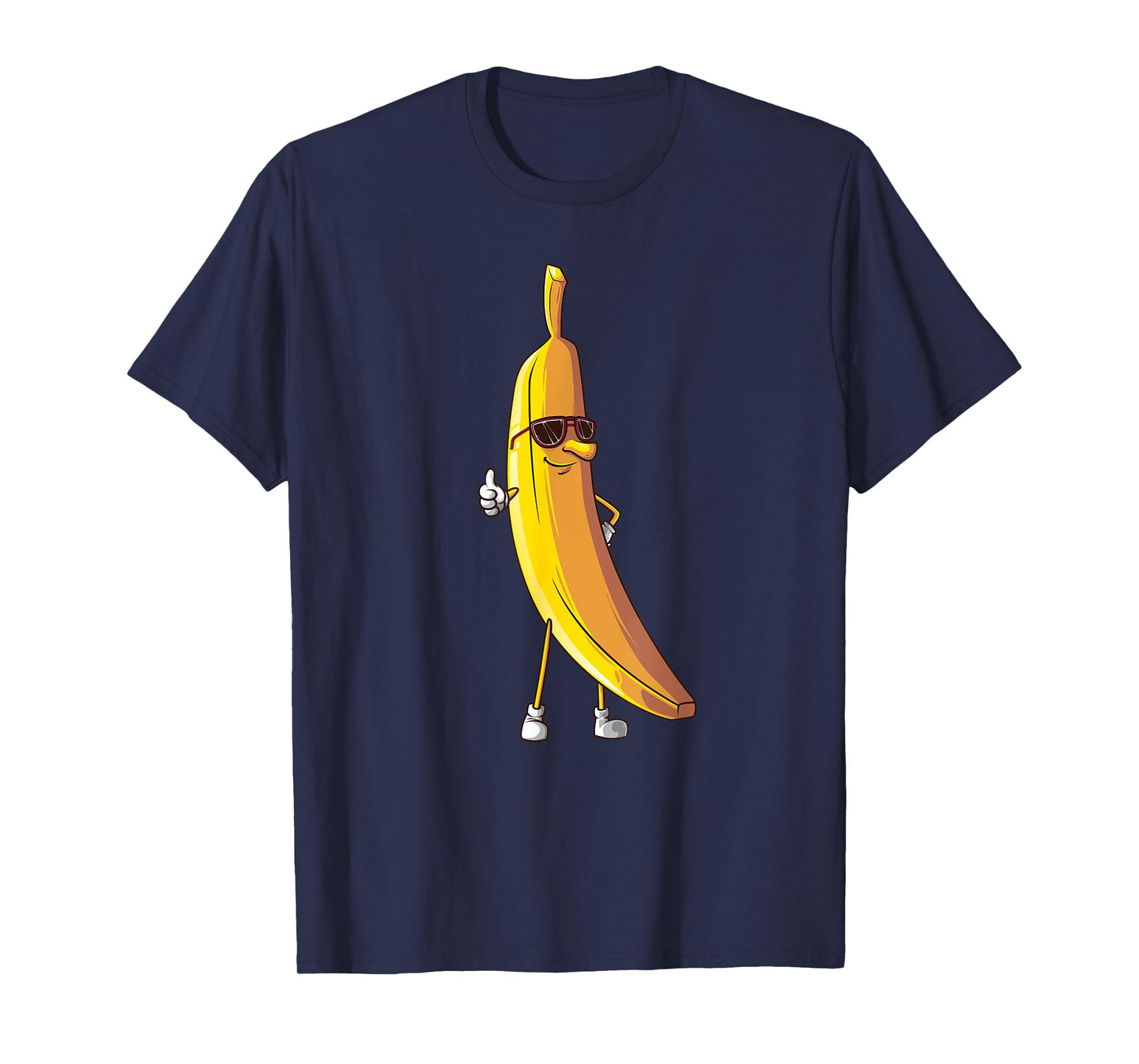 Cool Banana Wearing Sunglasses | Funny Fruit Eyewear Gift T-Shirt