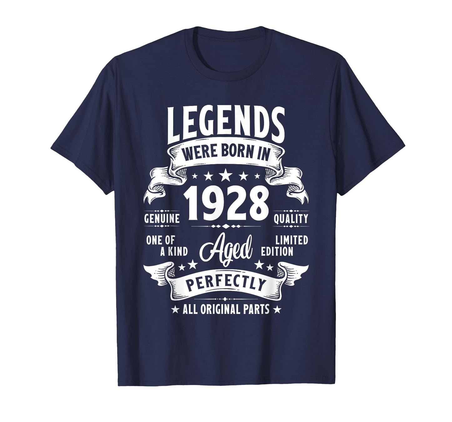 Vintage 1928 97 Year Old Gifts For Men Women 97th Birthday T-Shirt