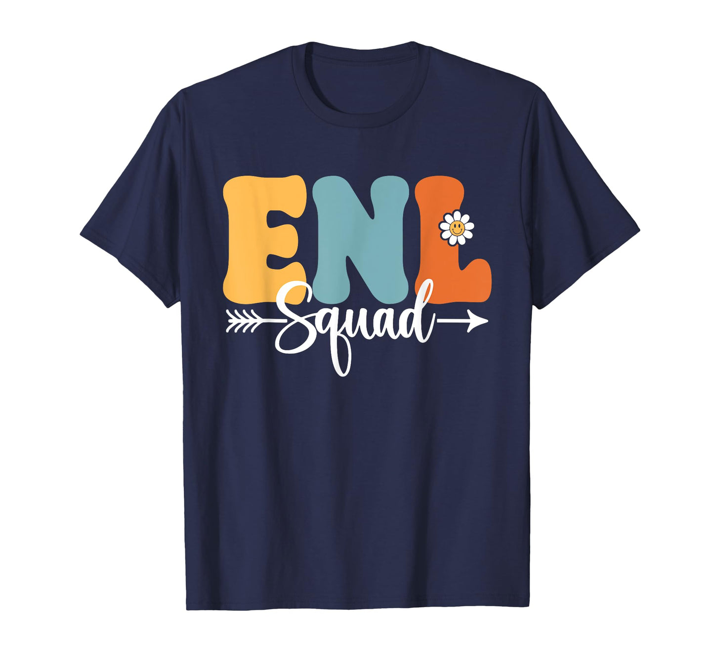 ENL Squad Back To School Teachers Students ENL Crew Men Women Girls Kids T-Shirt