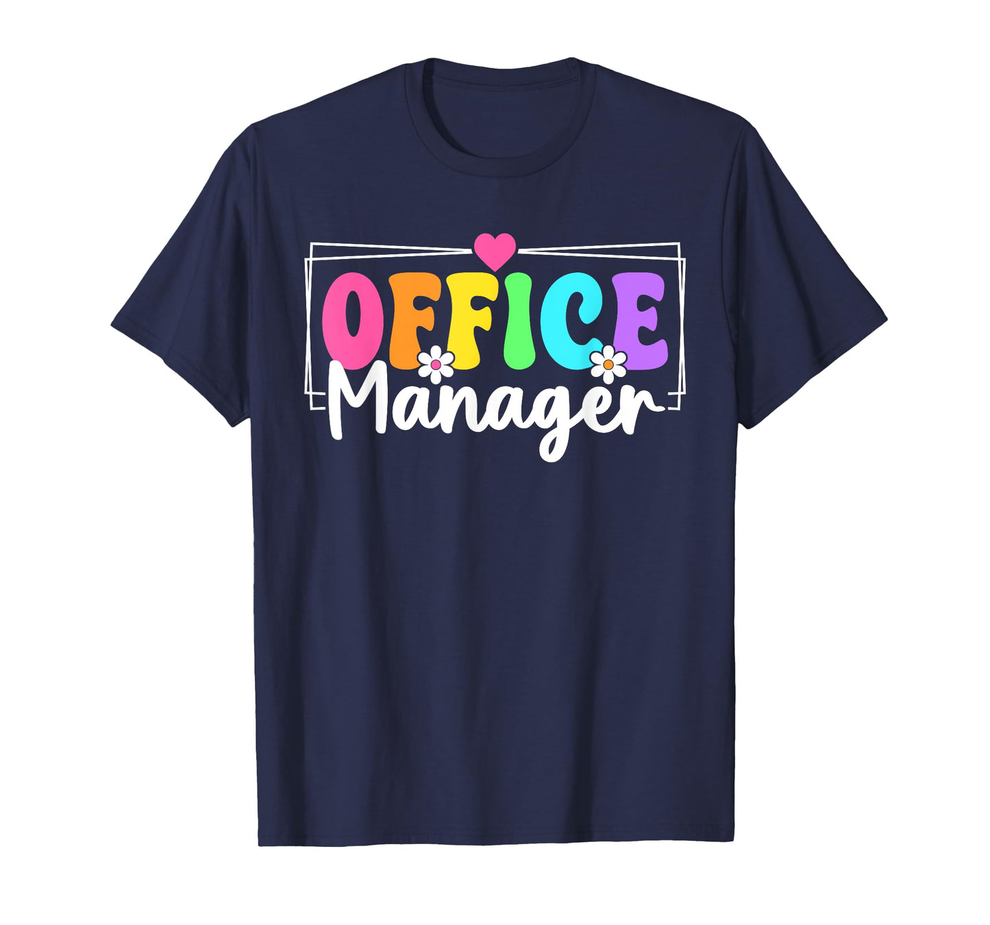 Office Manager Back To School Teachers Students T-Shirt